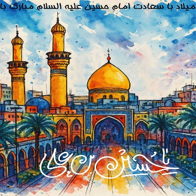 میلاد با سعادت امام حسین علیه السلام
