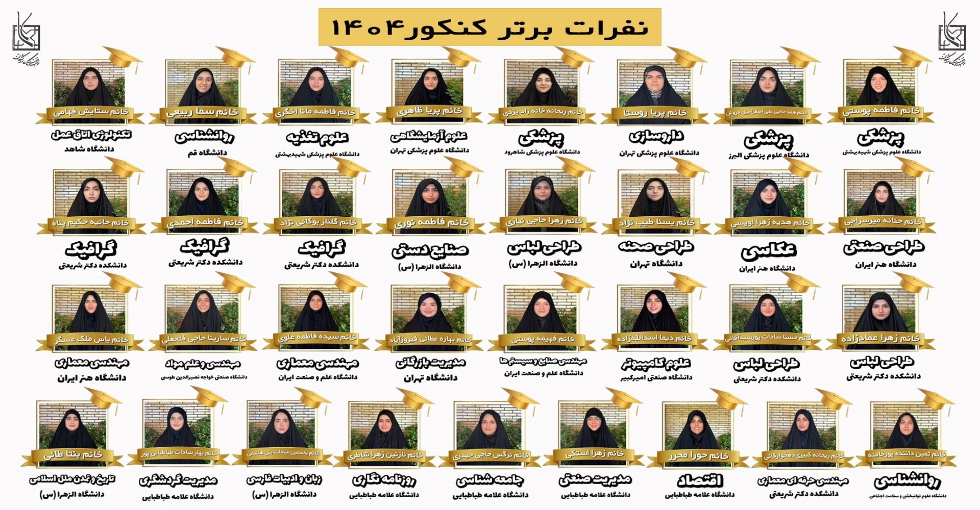 برترین های راه شایستگان