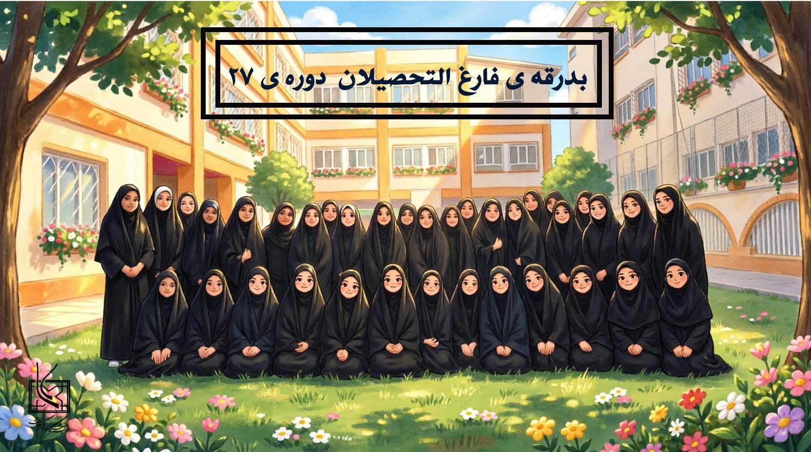 بدرقه ی فارغ التحصیلان دوره ی 27
