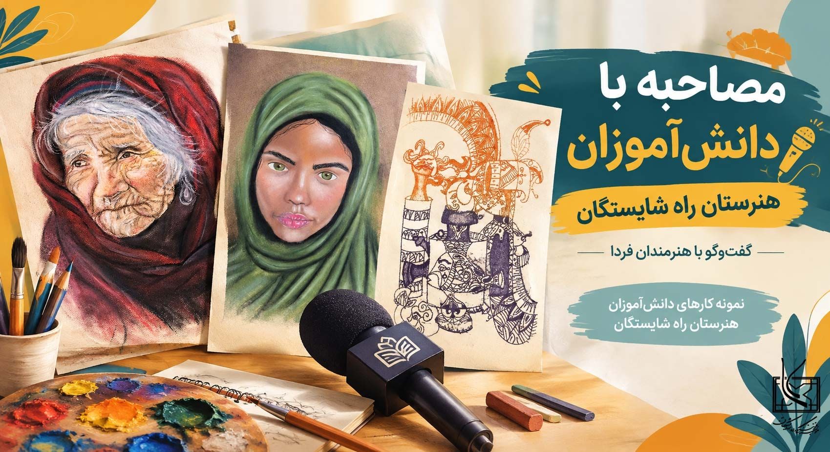 مصاحبه با هنرجویان عزیز هنرستان راه شایستگان