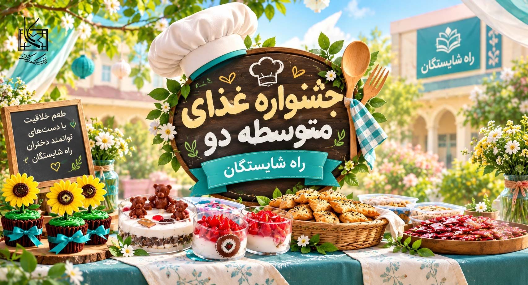 جشنواره غذا و خیریه ی متوسطه دو 